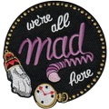 Patch Thermocollant "We're All Mad Here" | La Barbuda