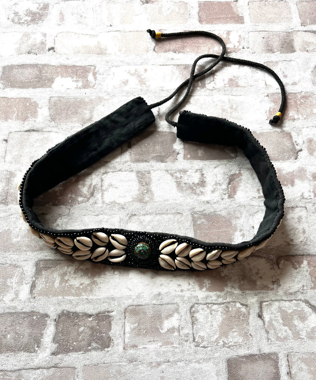 Ceinture Bijou Artisanale Cauris & Perles | Style Boho-Chic Vintage