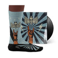 Chaussettes Flying Skull Metal - Taille 41-46 FR  | Sock Affairs - Produits Neufs