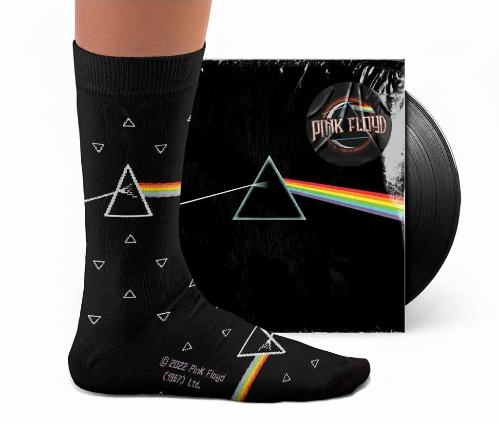 Chaussettes Sock Affairs - Pink Floyd Dark Side (Taille 36-40) | Style Rock 