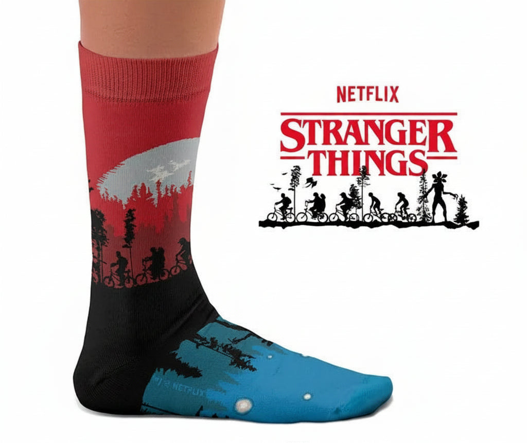 Chaussettes Stranger Things Upside Down  | Pointures 36-40 | Sock Affairs - Produits Neufs