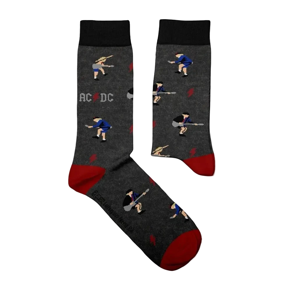 Chaussettes AC/DC - Angus | Pointures 41-46 | Sock Affairs - Produits Neufs