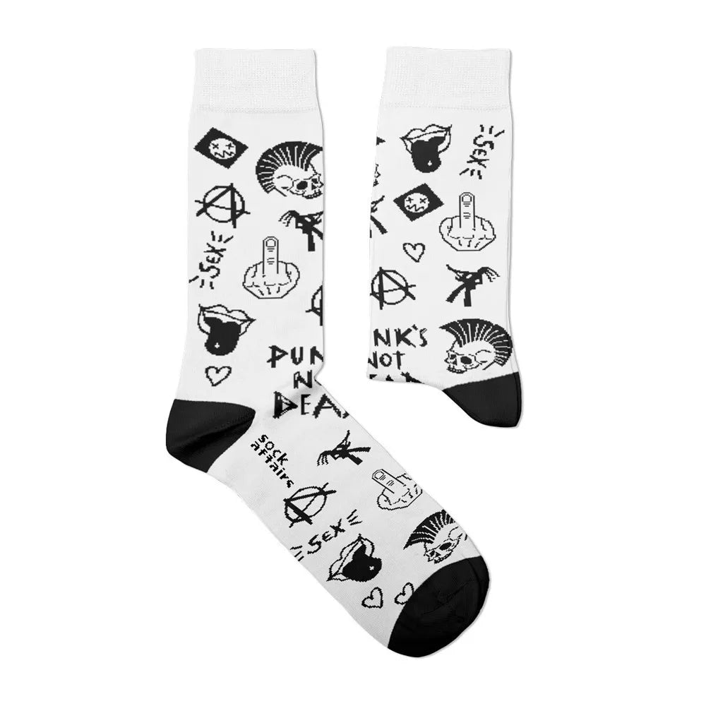 Chaussettes "Punk is not Dead " | 36-40 FR | Sock Affairs