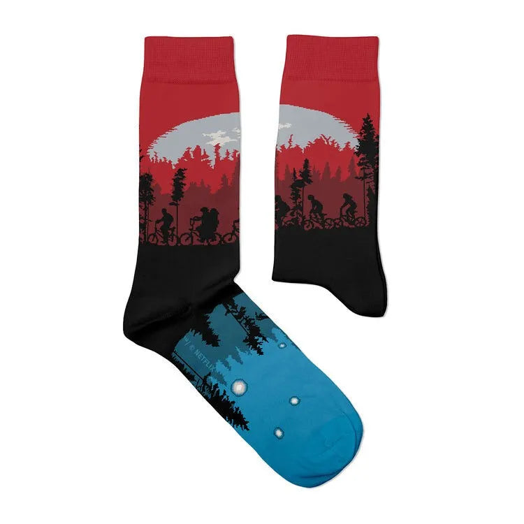 Chaussettes Stranger Things Upside Down  | Pointures 36-40 | Sock Affairs - Produits Neufs / à plat