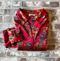 Chemise Fluide | Imprimé Paisley Rose Fuchsia | Pleione | Vietnam