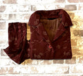 Chemise Vintage | Jacquard Terracotta | Shannah | Japon