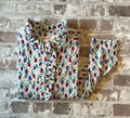Chemise Vintage | Tulipes & Pois | Col Volanté | BelleRose | Japon