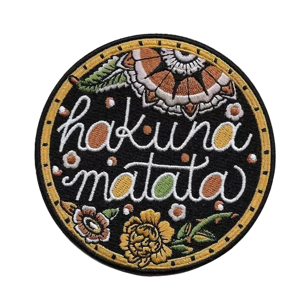 Patch Thermocollant "Hakuna Matata" | La Barbuda