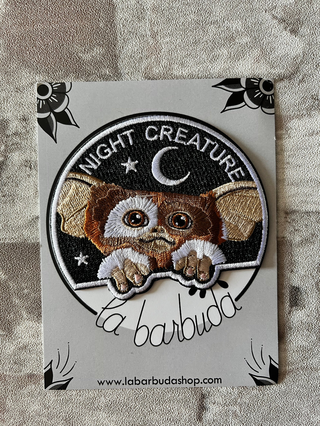 Patch Thermocollant "Nightcreature Gremlin" | La Barbuda - Produit Neuf