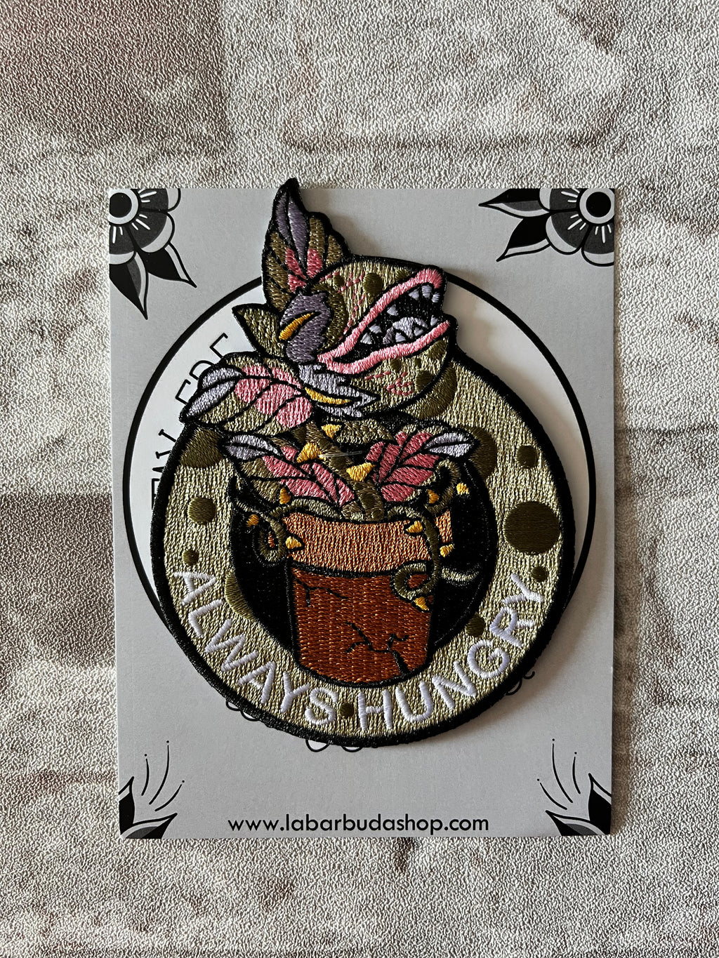 Patch Thermocollant "Always Hungry" | La Barbuda - Produit Neuf