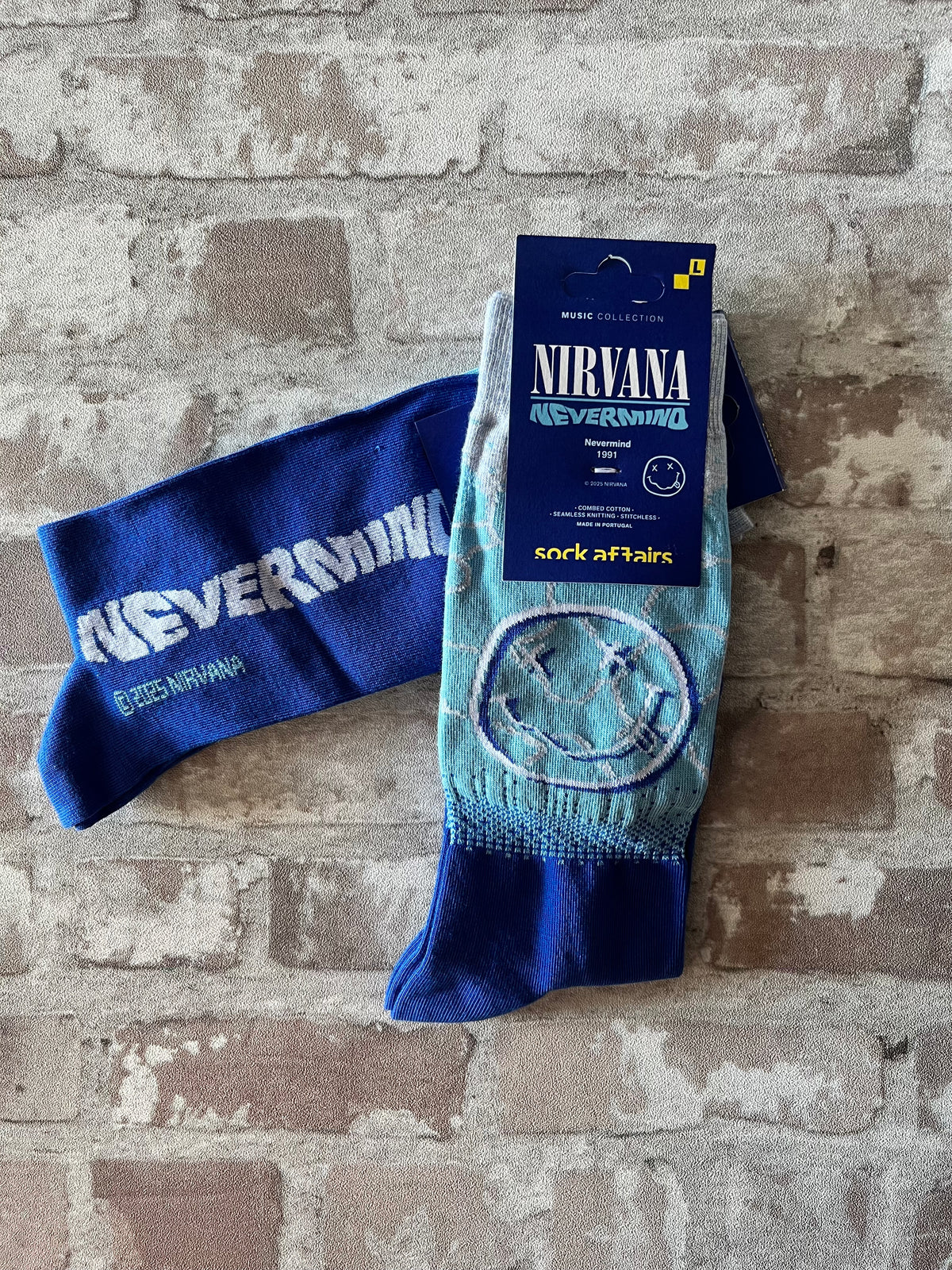 Chaussettes NIRVANA - Nevermind | Pointures 41-46 | Sock Affairs - Produits Neufs