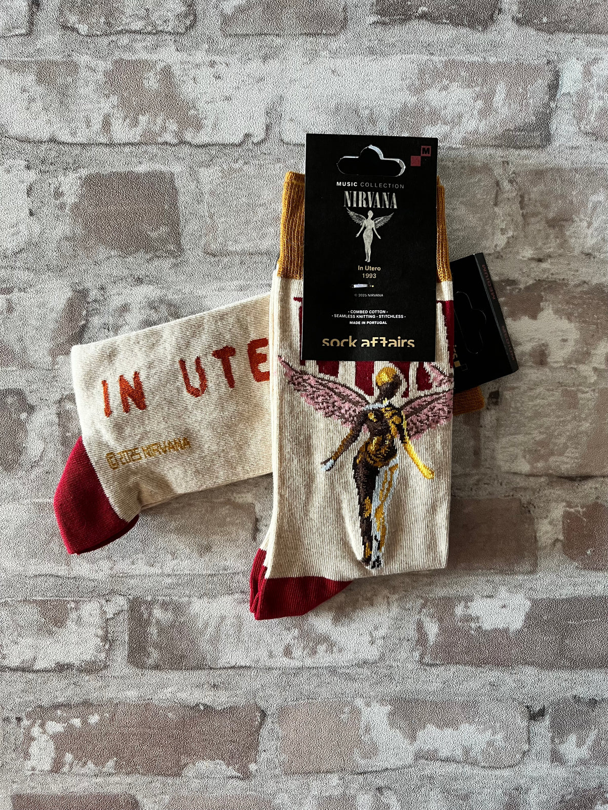 Chaussettes NIRVANA - In Utero | Pointures 36-40 | Sock Affairs - Produits Neufs