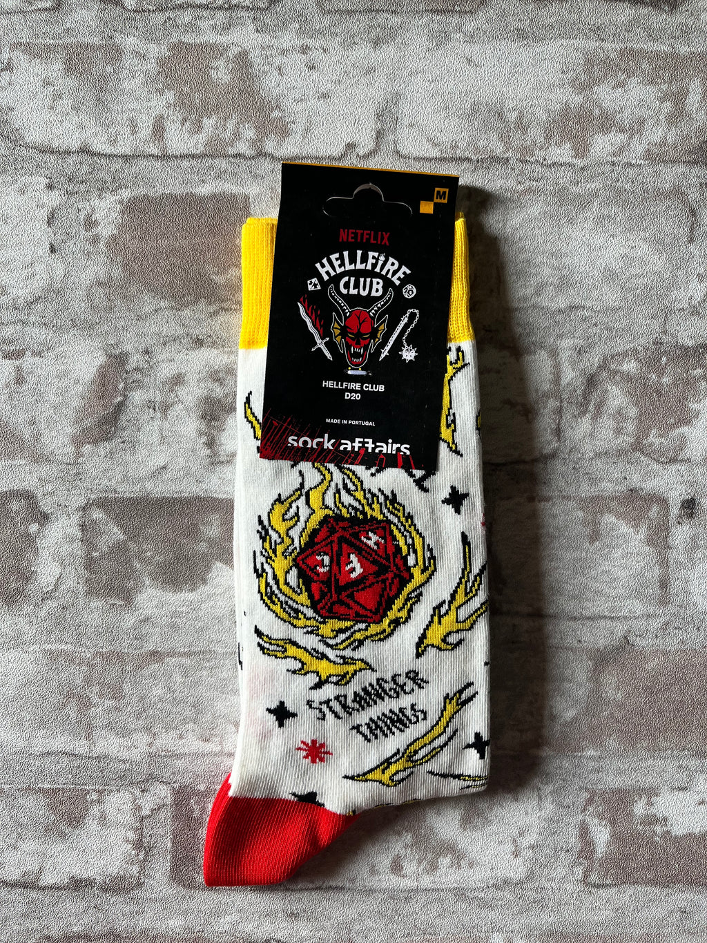 Chaussettes Hellfire Club Stranger Things | Pointures 36-40 | Sock Affairs - Produits Neufs