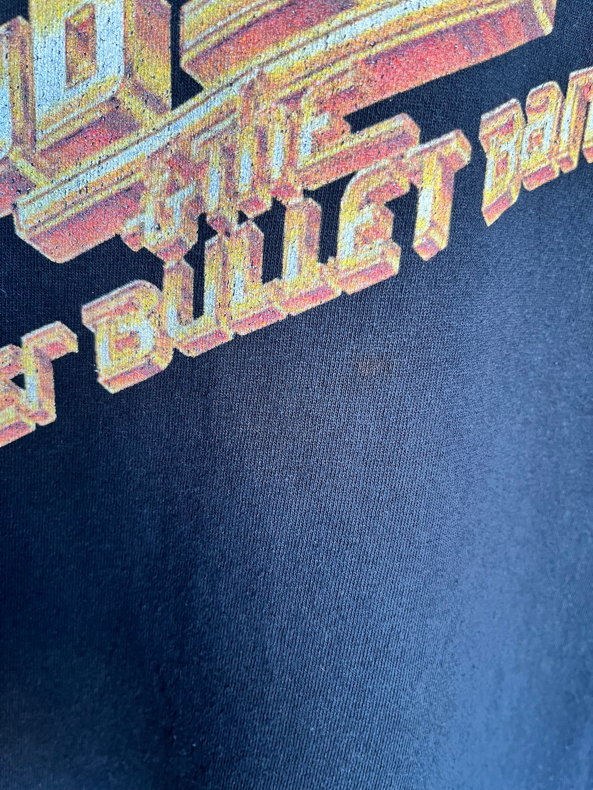 T-Shirt Bob Seger & The Silver Bullet Band | 2017 Runaway Train Tour | USA | L/XL - GRADE A DISTRESSED
