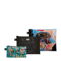 Pochettes Zippées Basquiat x LOQI - Set de 3