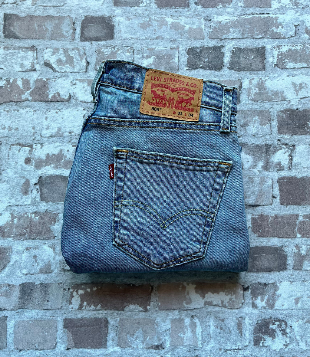 Jean Levi's 505 | Regular Fit | Bleu Lightwash - W31 L34