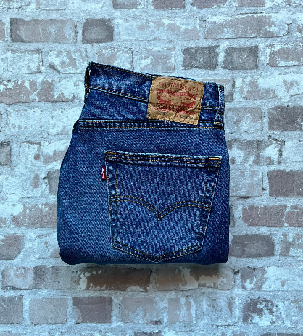 Jean Levi's 505 | Regular Fit | Bleu Medium Stonewash - W32 L34