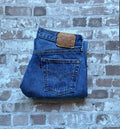 Jean Levi's 501 Original Vintage 90s | Coupe Droite | Bleu Medium Stonewash - W30 L32
