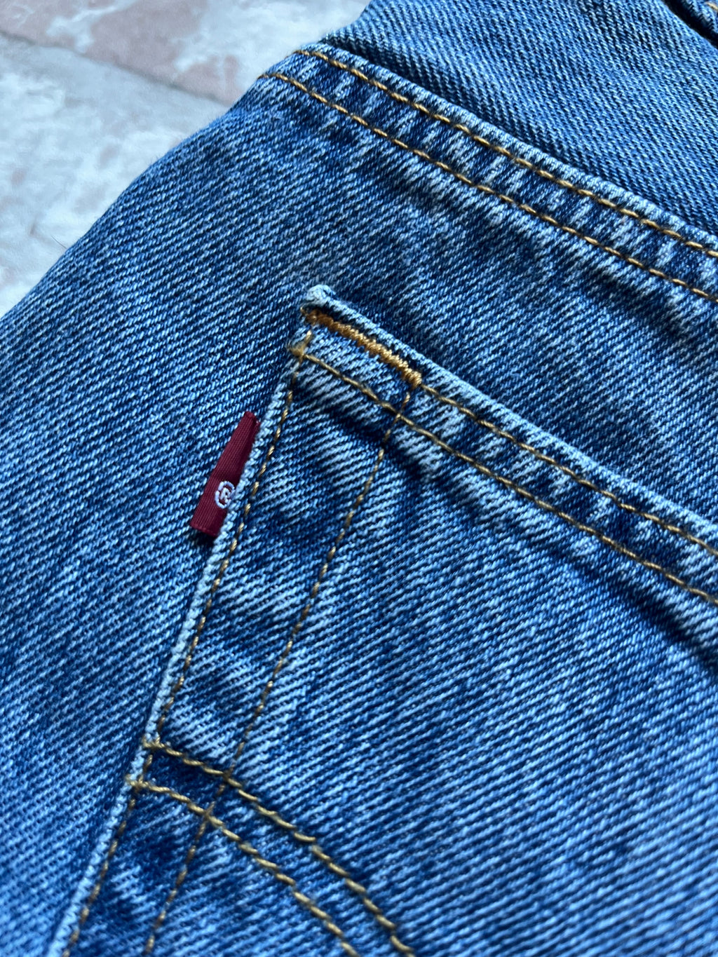 Jean Levi's 501 Original | Coupe Droite | Bleu Medium Stonewash - W30 L32 / blank red tab