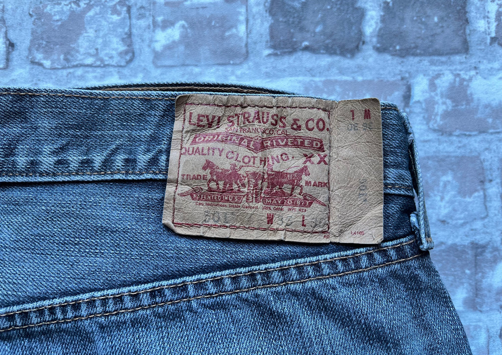 Jean Levi's 501 Original Vintage | Coupe Droite | Gris Mist - W36 L30 / jacron