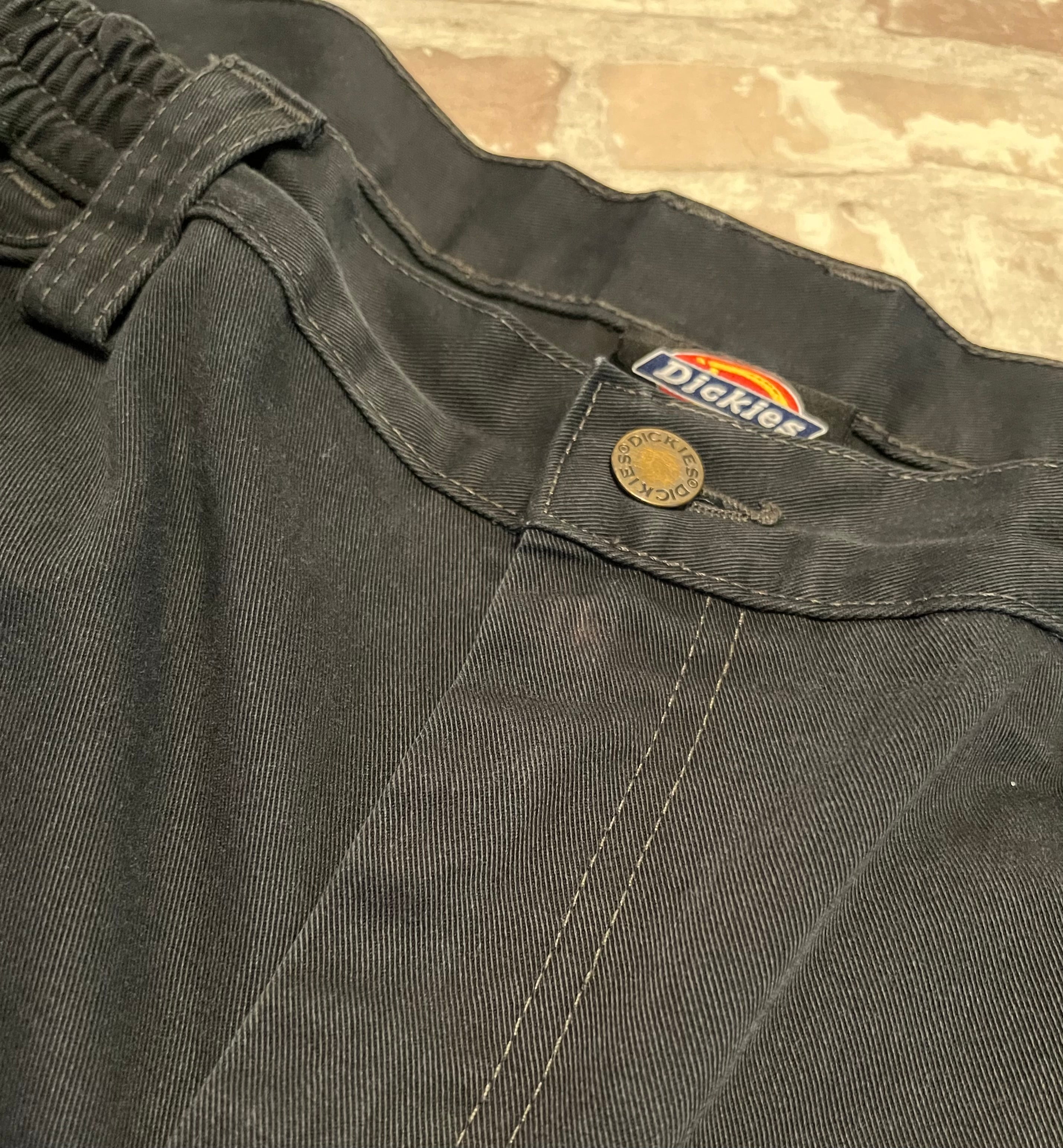 Pantalon Cargo Technique Dickies | Noir-Bleu | Workwear Authentique / patine
