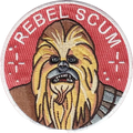 Patch Thermocollant "Rebel Scum - Chewie" | La Barbuda