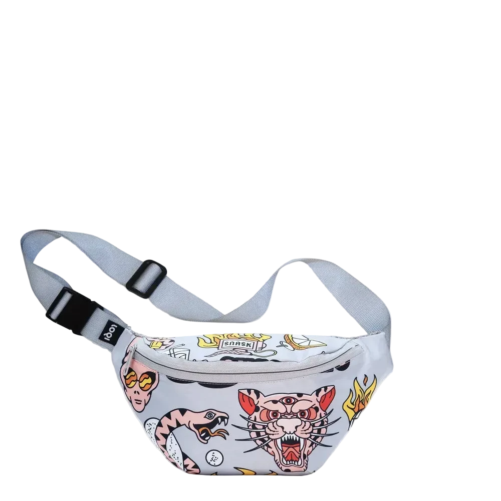 Sac Banane Snask Tiger x LOQI | Gris - Produit Neuf