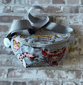 Sac Banane Snask Tiger x LOQI | Gris - Produit Neuf