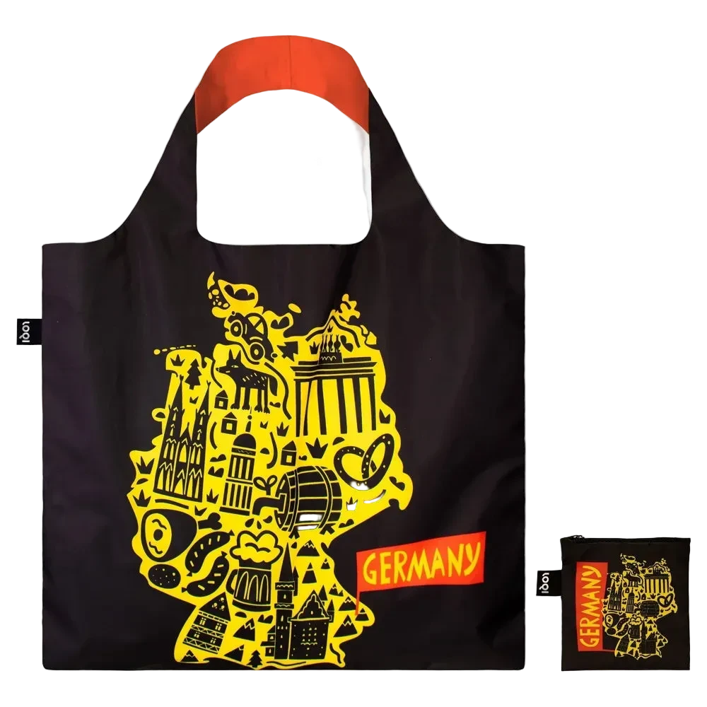 Sac Cabas Allemagne x LOQI | Imprimé & Réversible
