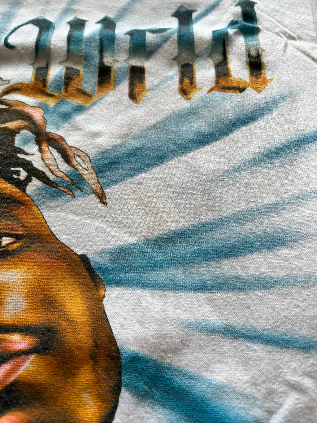 T-Shirt Juice Wrld | Legend Never Die | Emo-Rap/ gros plan tache