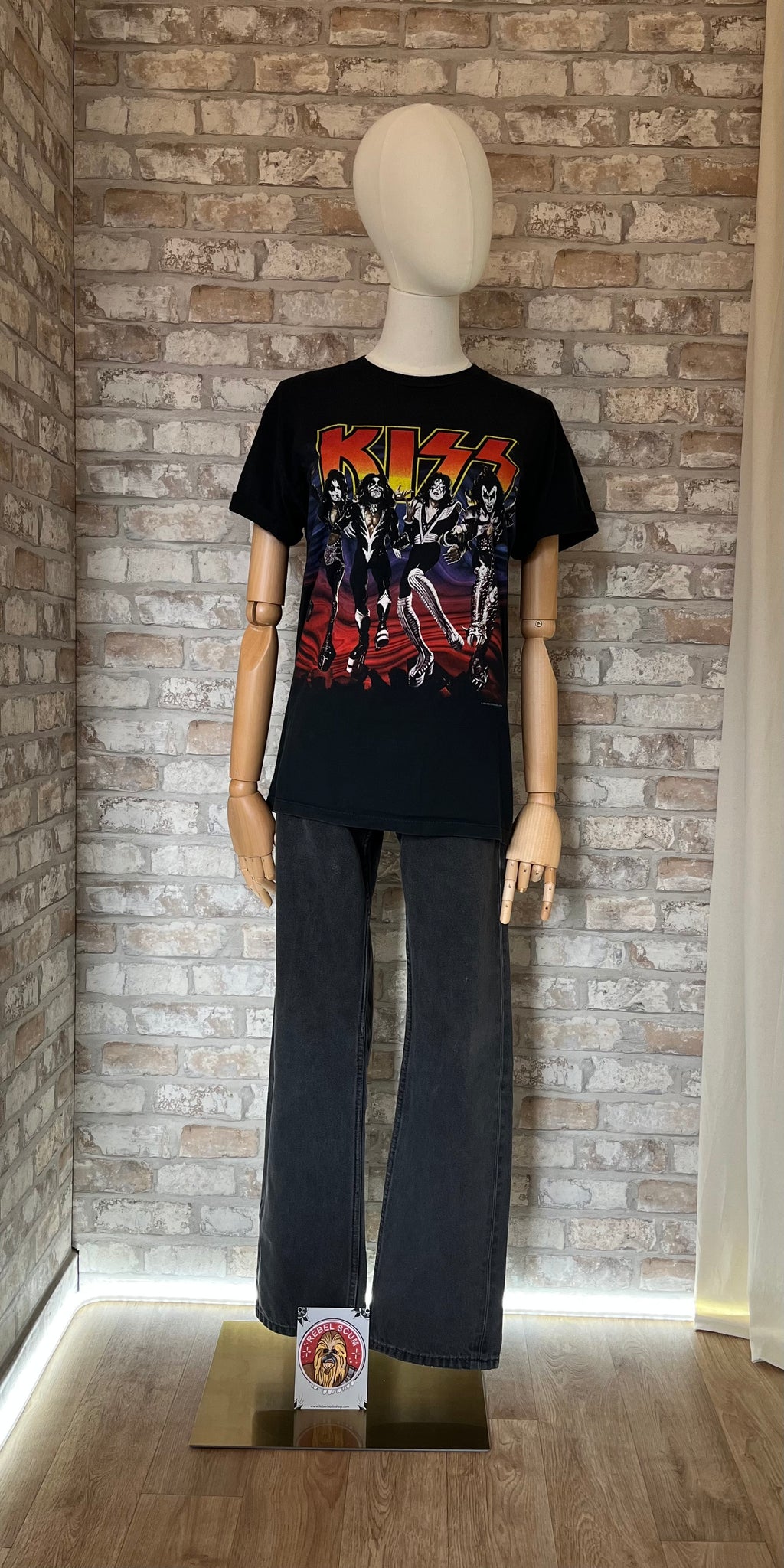 T-Shirt KISS | Destroyer | Red | Philcos / Jean levis 505 / Patch La Barbuda Star Wars 