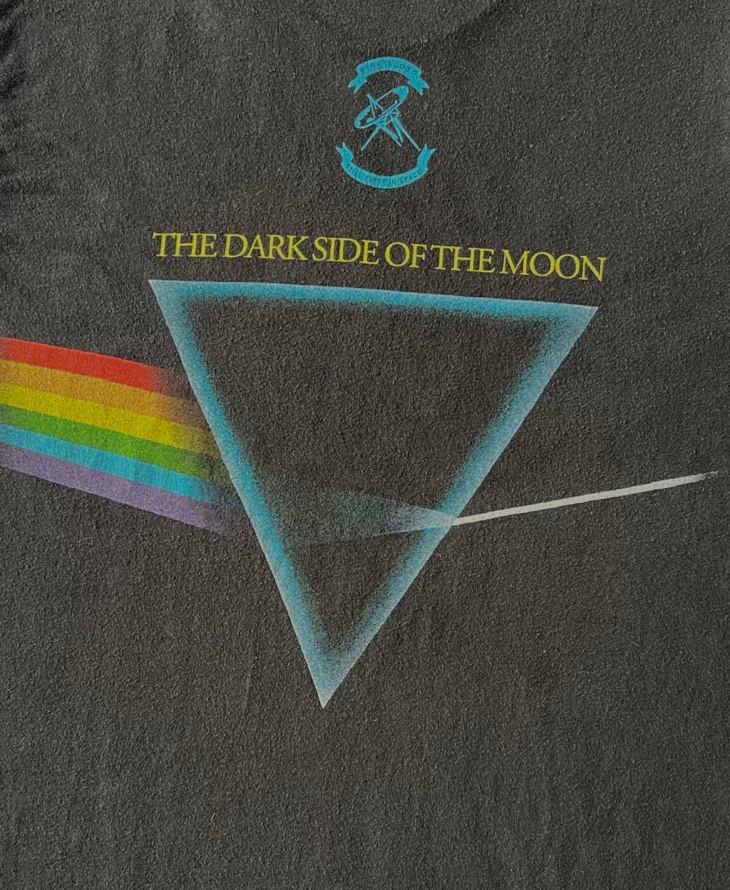 T-Shirt Pink Floyd | The Dark Side Of The Moon | Front & Back Print/imprimé dos gros plan