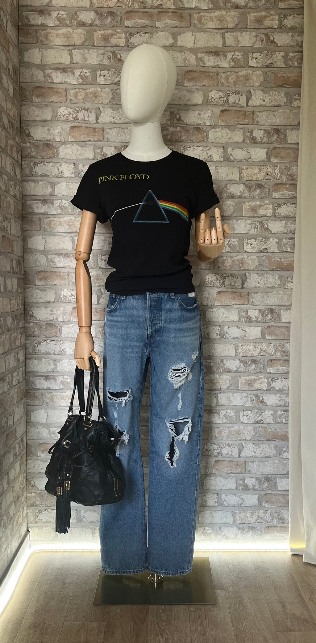 T-Shirt Pink Floyd - The Dark Side Of The Moon | Officiel 2023 | XS US - GRADE MINT