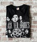 T-Shirt Black Veil Brides | Portrait Band | Merch Original Bay Island | Noir & Blanc