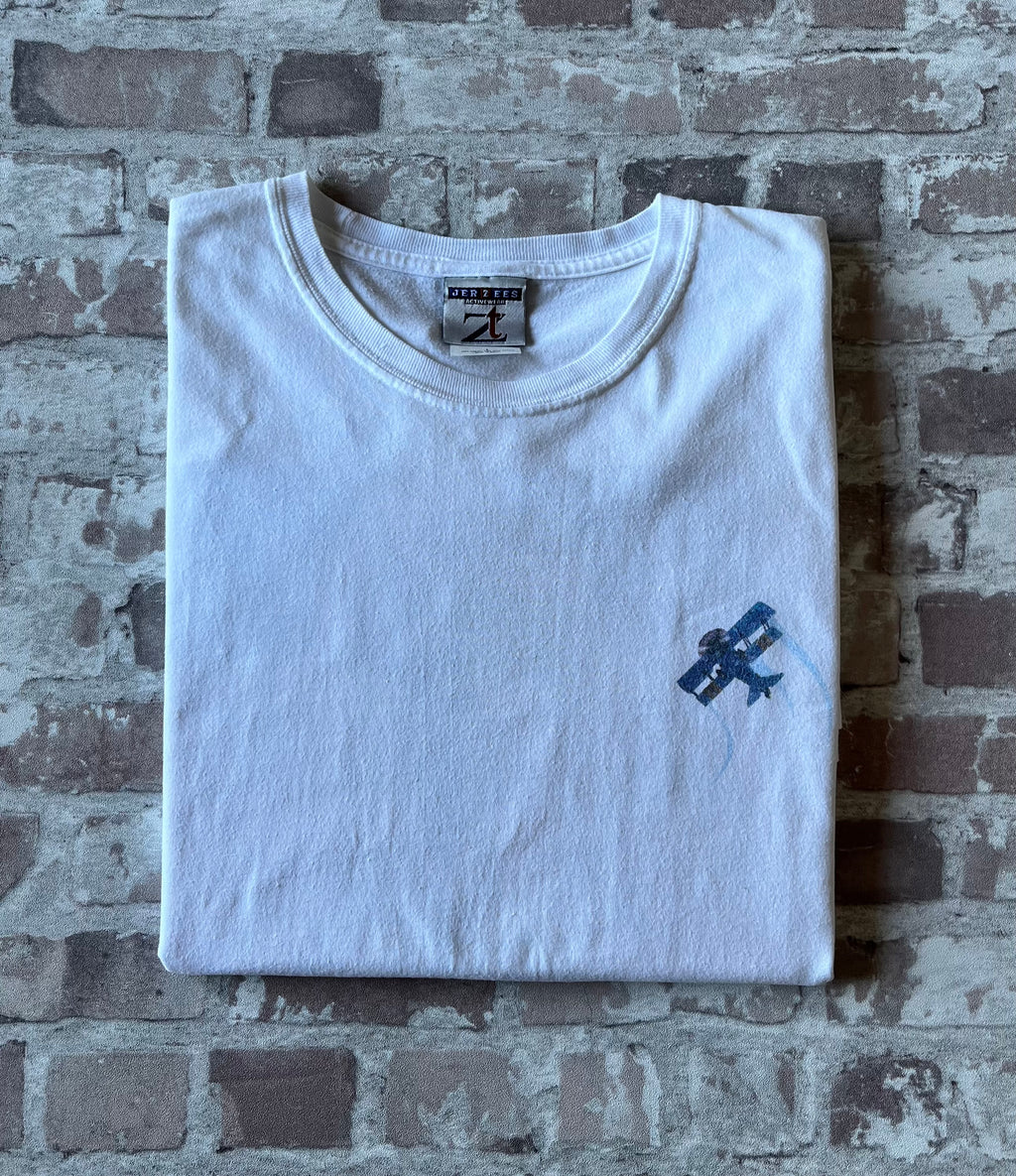 T-Shirt Vintage Jerzees Activewear | 90s | Chase Credit Card Advertising Tee | USA