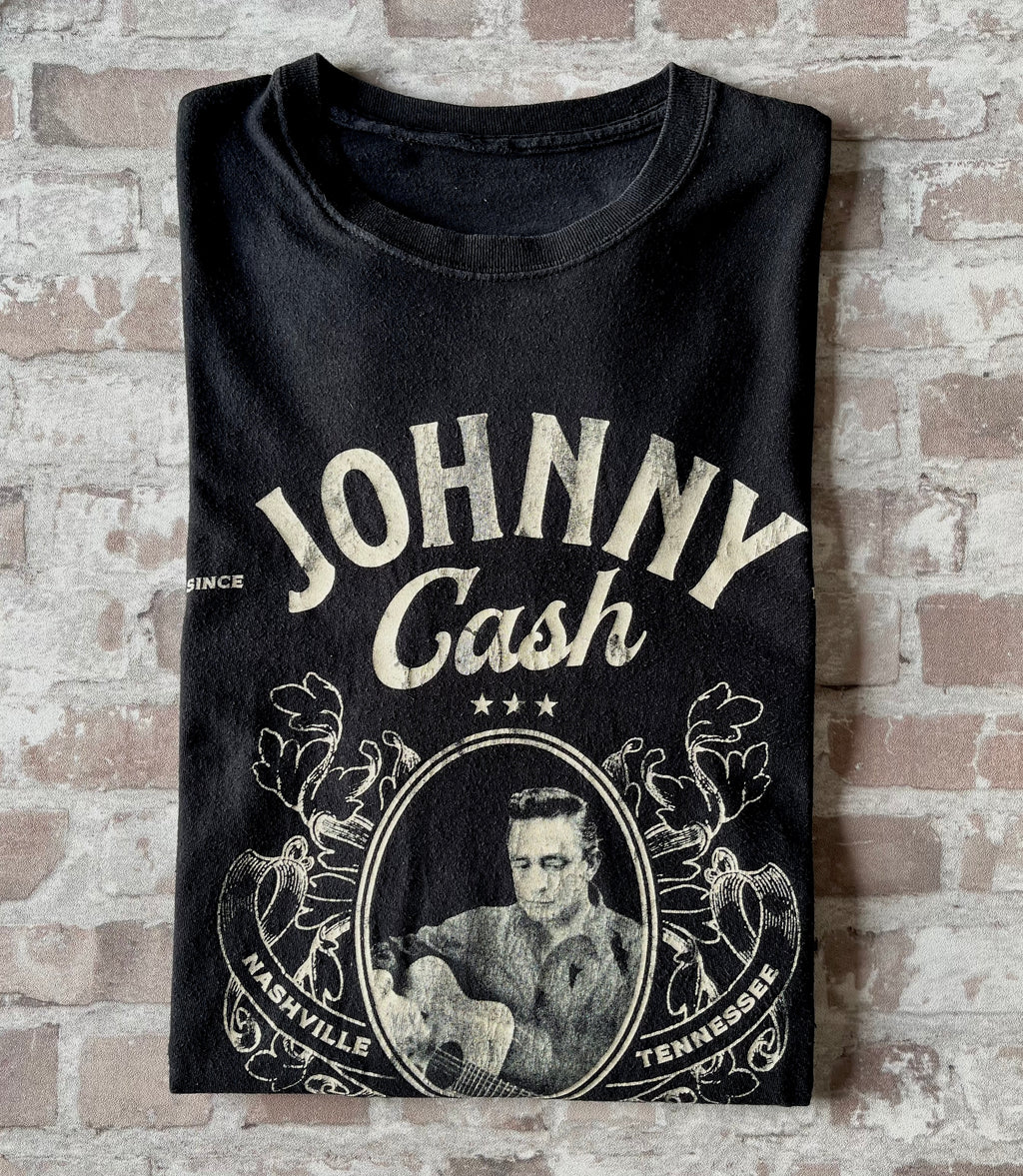 T-Shirt Johnny Cash | The Man in Black | Nashville Tennessee | Rock & Country Style