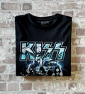 T-Shirt KISS | Album Destroyer | Bleu Glacier & Noir