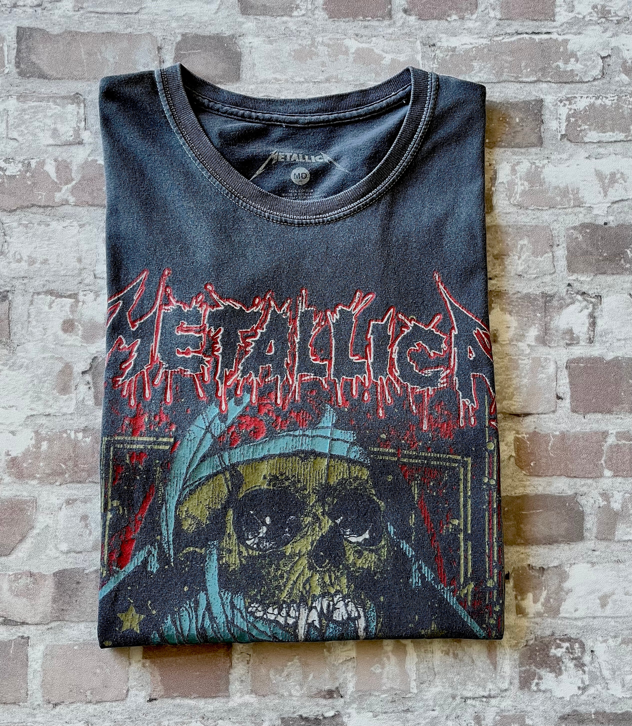 T-Shirt Metallica | One - And Justice For All | Réédition Style Vintage