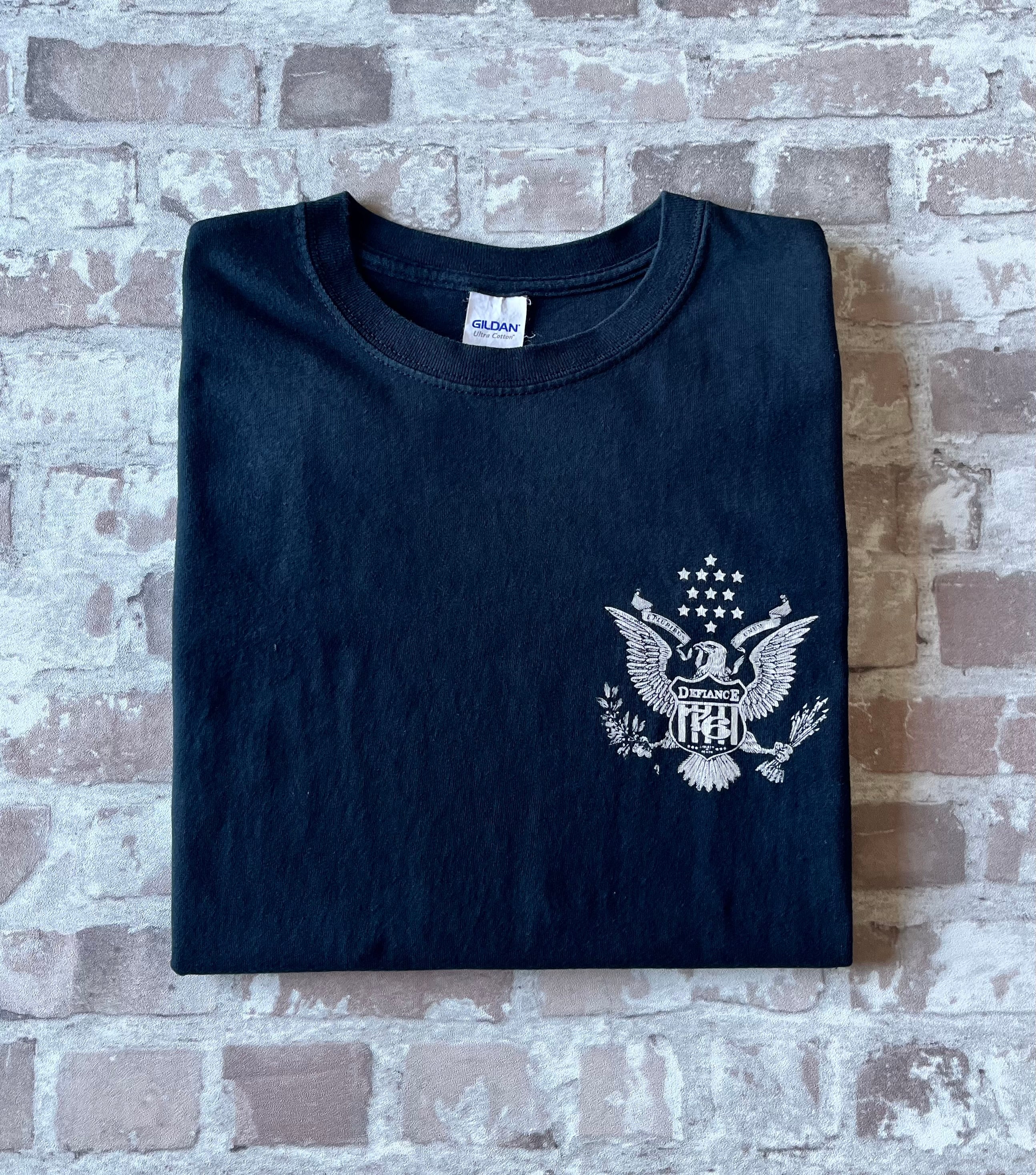 T-Shirt Gildan | Moreschi Illustration | Pirate Skull Flag | Heavy Cotton