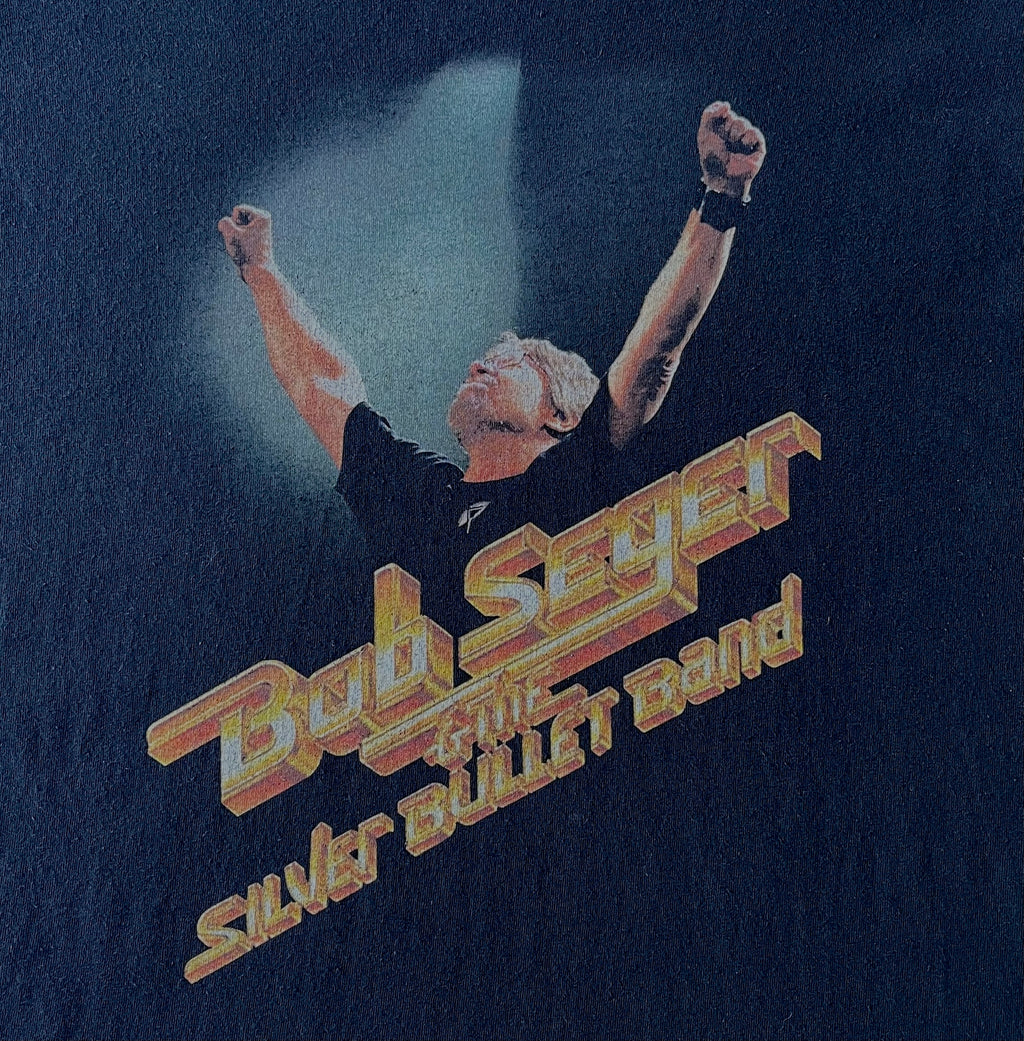 T-Shirt Bob Seger & The Silver Bullet Band | 2017 Runaway Train Tour | USA / gros lan imprimé
