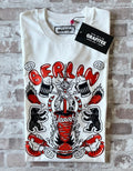 Tshirt Grafitee BERLIN à plat, plié