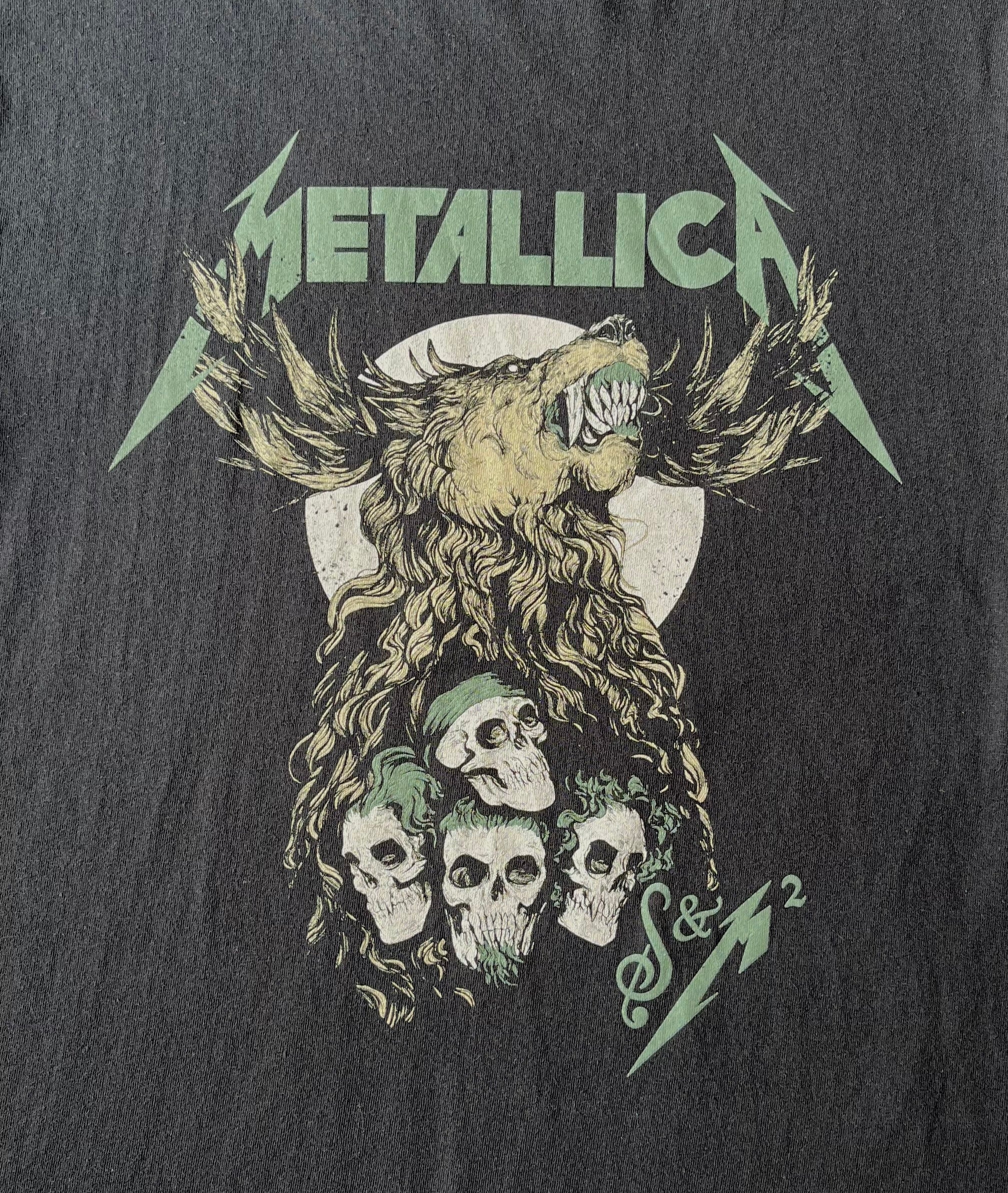 T-Shirt Metallica - S&M2 / imprimé skulls