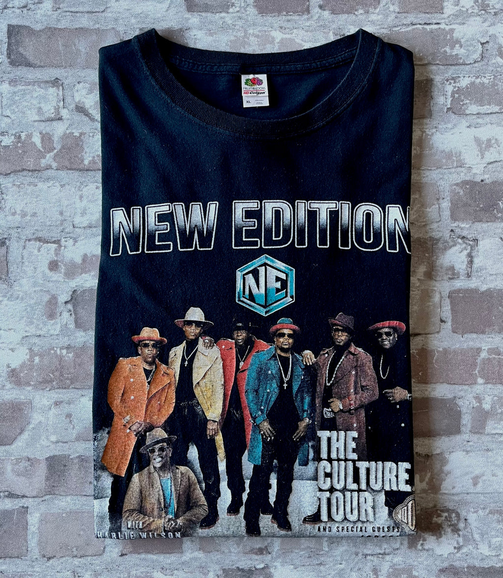 T-Shirt Fruit of The Loom | New Edition - The Culture Tour 2022 & Special Guests | USA