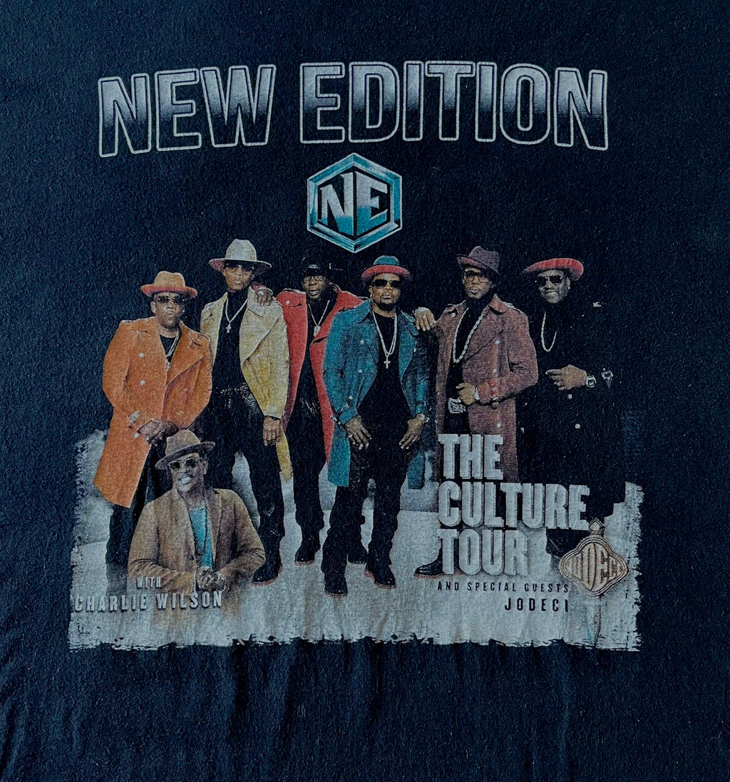 T-Shirt Fruit of The Loom | New Edition - The Culture Tour 2022 & Special Guests | USA / imprimé avant