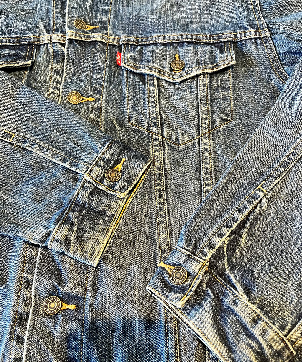 Veste en Jean 70507 Levi's | Vintage 00s | Bleu Medium | Trucker Jacket 00s / détails