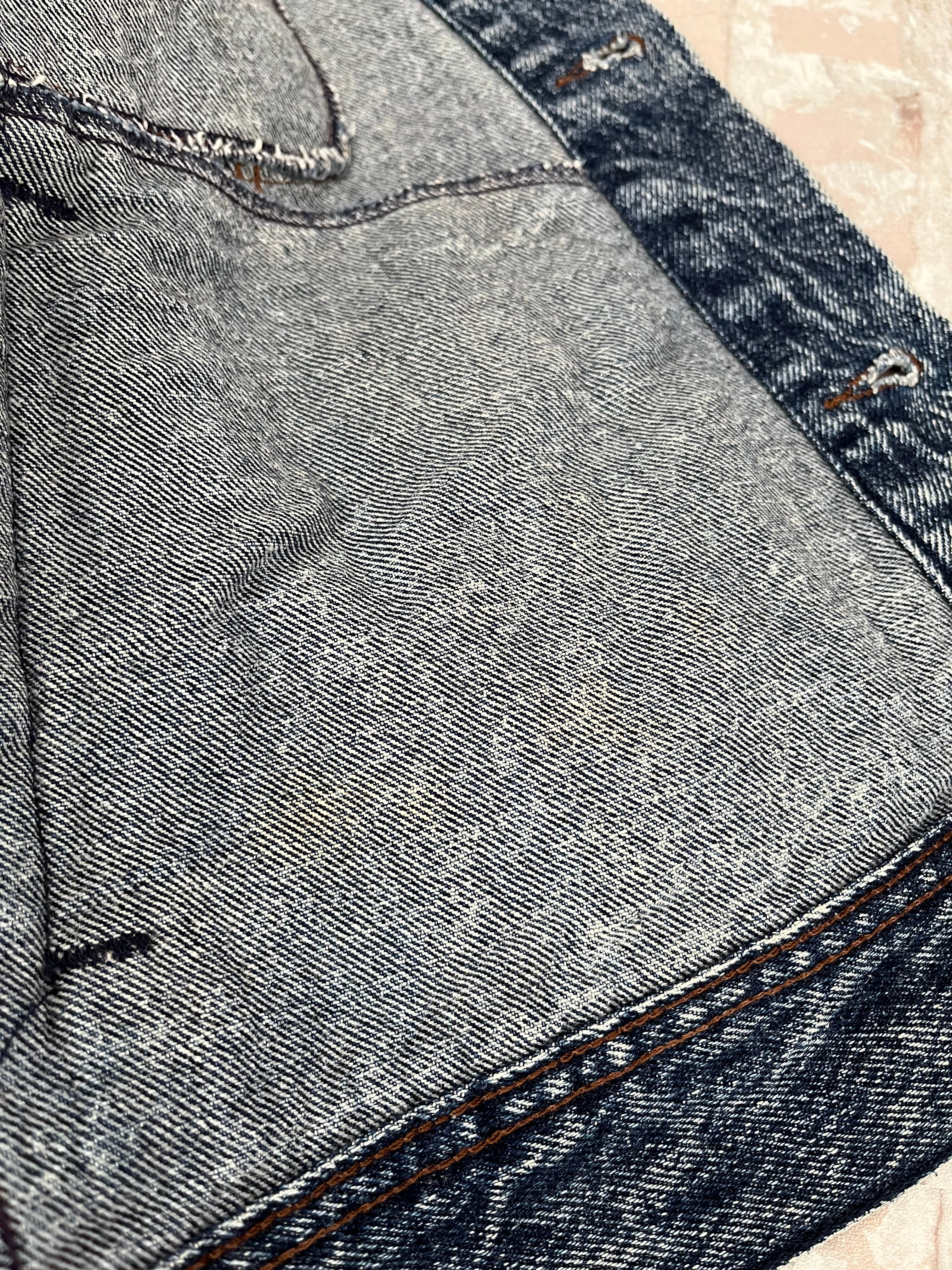 Veste en Jean Lee Rider Vintage | Édition "Easy Rider" | 80s-90s / tache à l'intérieur