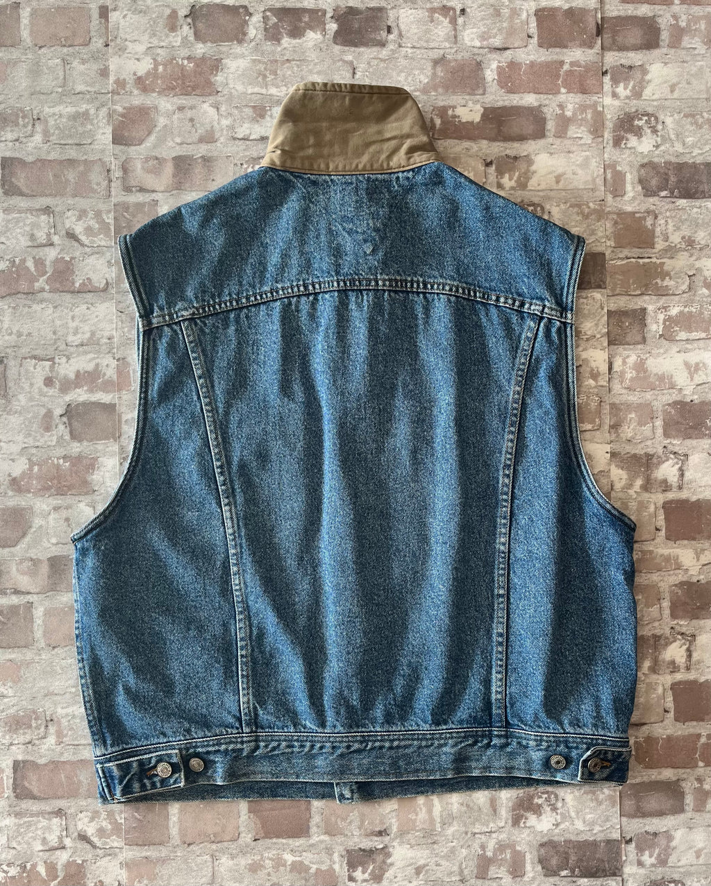 Veste en Jean Tommy Hilfiger Vintage | Sans manches | 90s / dos