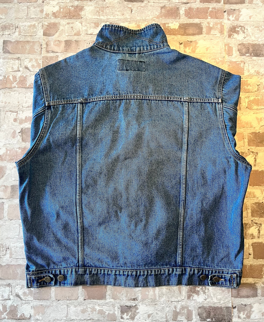 Veste en Jean Wrangler Hero Vintage | 90s-00s / de dos manches repliées