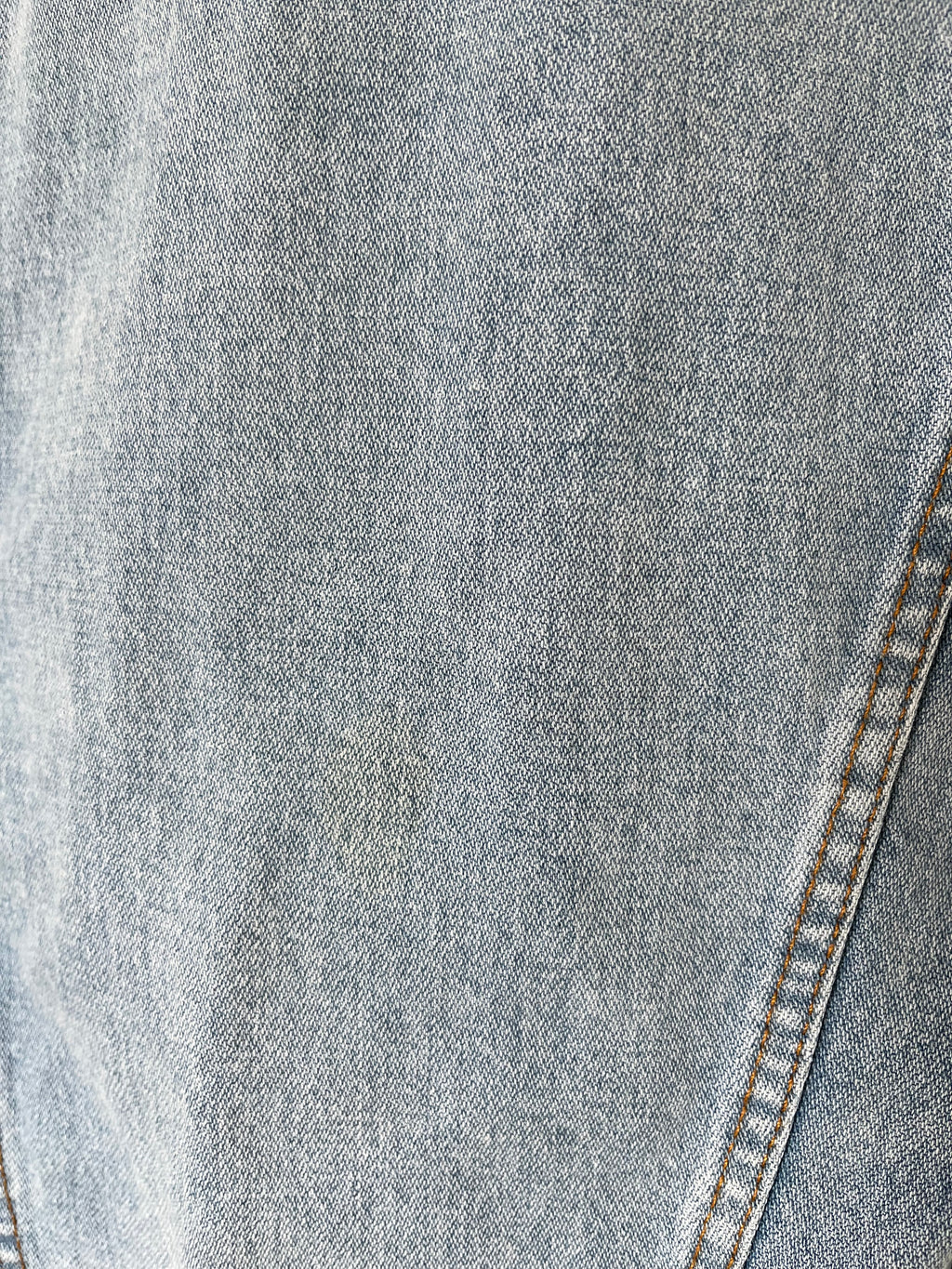 Veste en Jean Wrangler Vintage Customisée | Délavage Ombré Unique | 90s-00s / Tache dos