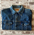 Veste en Jean Levi's 70505 Vintage | 80s | Trucker Jacket sans Poches | Rare | USA